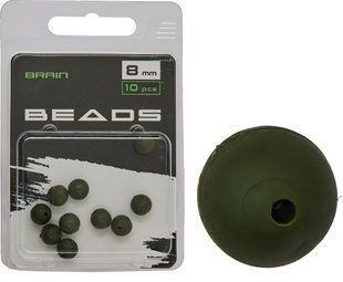 Бусинка Brain Beads 8mm (10 шт/уп) Green SGXA-9240-8