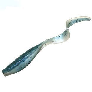 Плавающий силикон ZMAN Streakz Curly Tailz 5" 4pc #Nuked Pilchard Glow (STKCRL5-284PK4)