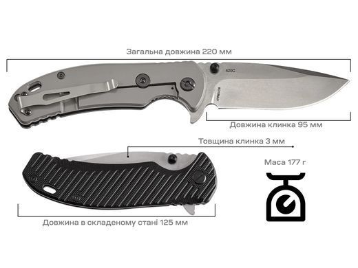 Нож Skif Sturdy II SW ц:black
