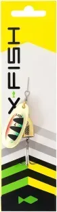 Блесна X-Fish Wolf №4 10g Perch