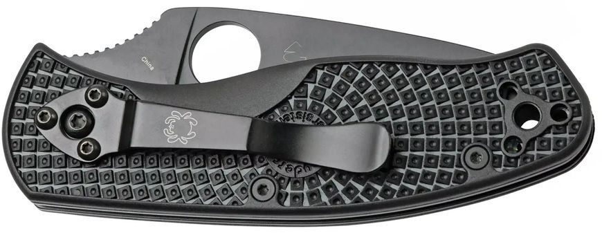 Нож Spyderco Persistence FRN Black Blade, Lightweight, 8Cr13MoV, FRN ц:black