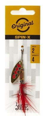 Блешня оберталка LJ SPIN X LONG 02 4.0г / GX1
