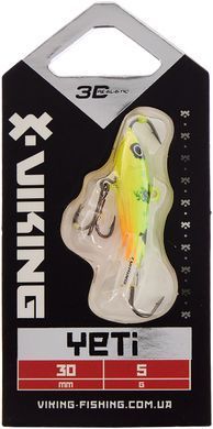Балансир Viking Fishing Yeti Ice Jig 30mm 5.0g #05 Acid