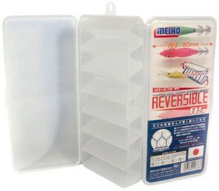 Коробка Meiho Reversible 85 190x85x31mm ц:clear