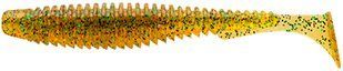 Силикон FishUP U-Shad 2.5"" #036 - Caramel/Green & Black (9шт/уп)