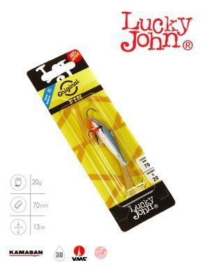 Балансир Lucky John FIN 5 із тр. 70мм/15H блістер