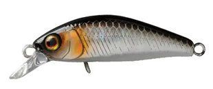 Воблер Jackall Chubby Minnow 35мм 2.3г HL Silver&Black Suspending