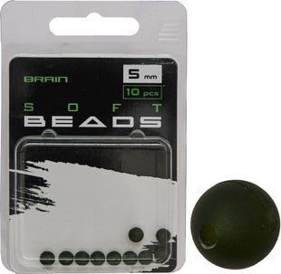 Бусинка Brain Soft Beads 5mm (10 шт/уп) Green SGXA-CA01-5