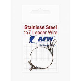 Поводки "AFW" Steel; 20см, 5кг, 2pcs