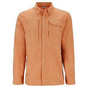 Сорочка Simms Guide Shirt Orange Maple L (14440-1255-40)