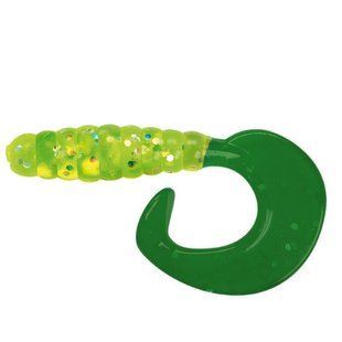 Силікон SPRO Spira-Tail Yellow/Charteuse 3.5 cm