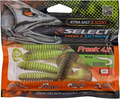 Силикон Select Freek 4.5" #242 (5 шт/уп)