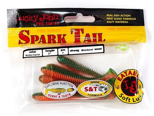 Віброхвіст силікон. SPARK TAIL LJ Pro Series 3 "/ T56 *7