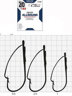 Гачок (C075NSB) Cobra ALLROUND (сер.CA127/ K020) *3шт.