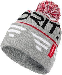 Шапка Favorite Pompon Hat 56 к:gray black logo