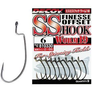 Гачок Decoy Worm19 S.S. Hook #3 (9 шт/уп)