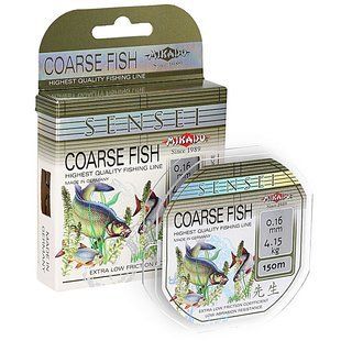 Леска Mikado Sensei Coarse Fish 150м 0,26мм 8,80кг (прозрачный)