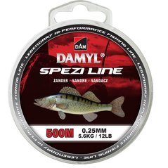 Волосінь DAM Damyl Spezi Line Zander 500м 0.25мм 5.6кг (світло-коричневий)