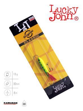 Балансир Lucky John CLASSIC 5 з тр. 50мм/36RT блістер