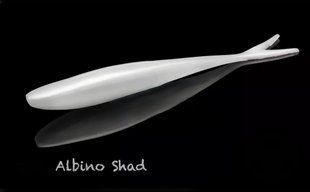 Силикон Lunker City Freaky Fish 8/BG 4.5" #036 Albino Shad