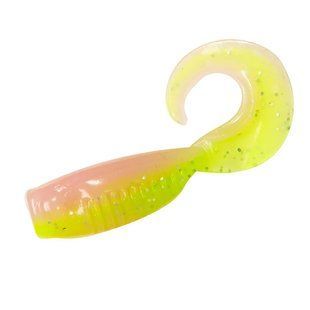Плавающий силикон ZMAN Guppy Grubz 2" 8pc #Electric Chicken (MGG-60PK8)