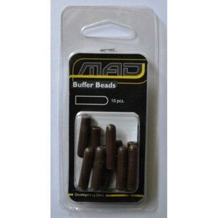 Резинка на безопасную клипсу DAM MAD Beffer Beads 10шт. brown