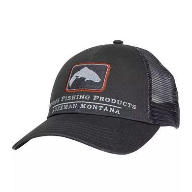 Кепка Simms Trout Icon Trucker Carbon (12226-003-00)
