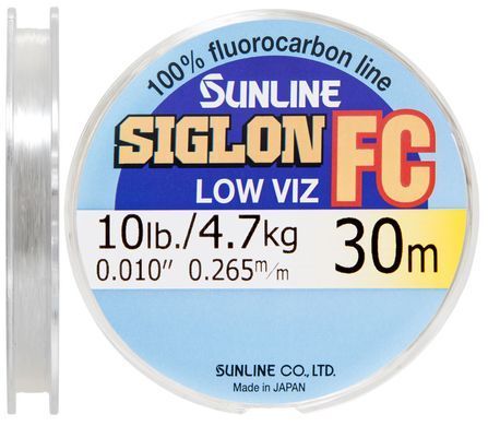 Флюорокарбон Sunline Siglon FC 50m 0.415mm 10.9kg повідцевий