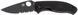 Нож Spyderco Tenacious Black Blade, 8Cr13MoV, G-10, полусерейтор ц:black