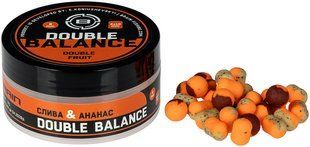 Бойлы Brain Double Balance Double Fruit (cлива + ананас) 08+06х10mm