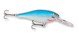 Воблер Rapala Shad Rap 70mm 8g 2.4-3m #B (SR07 B)