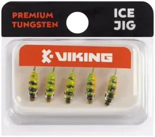 Мормышка вольфрамовая Viking Fishing Shrimp 0.91g 9mm Hot3 (5шт)