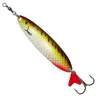 Блешня-коливалка DAM Effzett Slim Standart 8гр 6см (olive / chartreuse tiger UV)