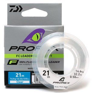 Флюорокарбон Daiwa Prorex FC Leader Super Soft 21m 14.6kg 0.50mm