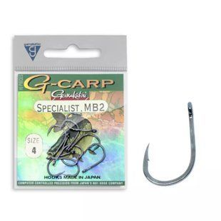 Крючок Gamakatsu G-Carp Super Hook 002 sizes 10шт.