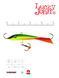 Балансир Lucky John FIN 3 із тр. 40мм/26RT блістер