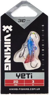 Балансир Viking Fishing Yeti Ice Jig 20mm 3.0g #09 Strange Perch