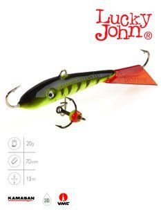 Балансир Lucky John FIN 5 із тр. 70мм/31RT блістер
