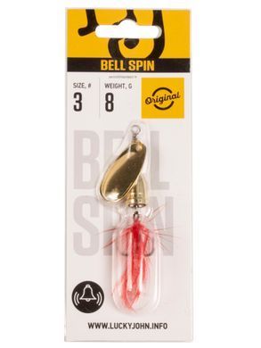 Блесна вращ. Lucky John BELL SPIN 03 08.5г BRD