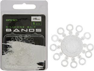 Монтаж Brain Silicone Bait Bands S diam 5mm (5 шт/уп) SGCRS-303