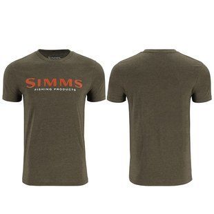 Футболка Simms Logo T-Shirt Loden Heather XL (12803-1274-50)