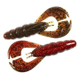Плаваючий силікон ZMAN Hella Crawz 3pc #Hot Craw (HCR-359PK3)