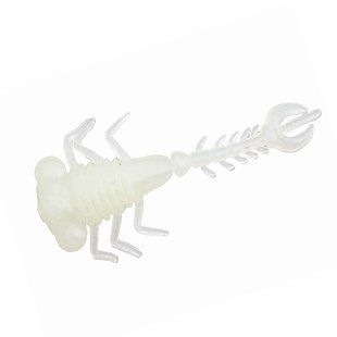 Плавающий силикон ZMAN Larvaz 1.75" 8pc #Glow (MLA-231PK8)