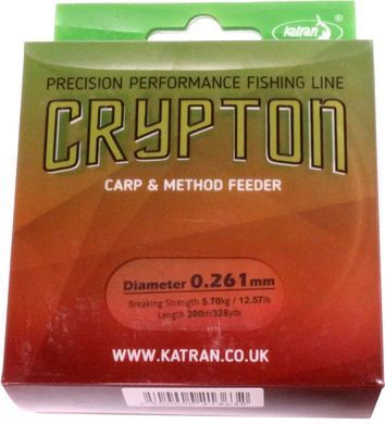 Леска Katran Crypton Carp & Method Feeder 300m (хамелеон) 0.234mm 10.05lb/4.55kg
