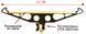 Подставка Stonfo 348 Rod Rest Type L под фидер