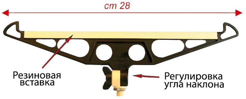 Подставка Stonfo 348 Rod Rest Type L под фидер
