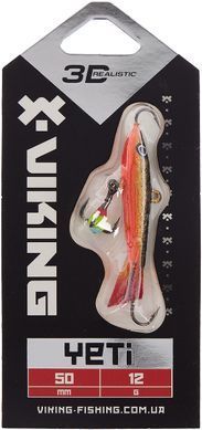 Балансир Viking Fishing Yeti Ice Jig 50mm 12.0g #10 Golden Dark