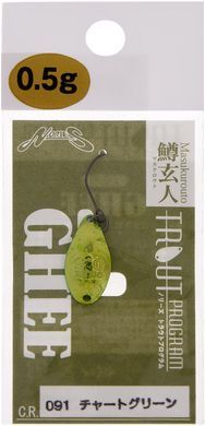 Блешня Nories Masukurouto Ghee 20mm 0.5g #091