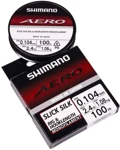 Леска Shimano Aero Slick Silk Rig/Hooklength 100m 0.104mm 1.08kg