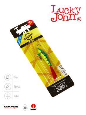 Балансир Lucky John FIN 5 із тр. 70мм/36RT блістер